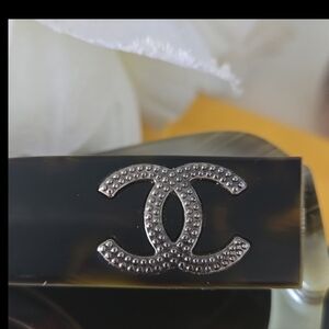 CHANEL Sunglasses With Rhinestone Large CC Logo Free Case Provided. AUTHENTIC .